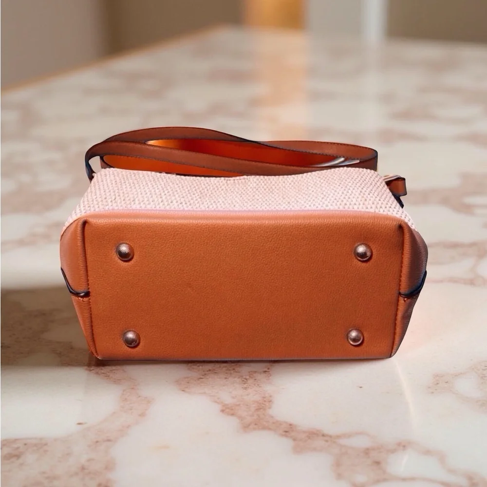 Izzy & Ali Summer Bag Vegan Leather Satchel Crossbody | Tan & Beige – BohoChic